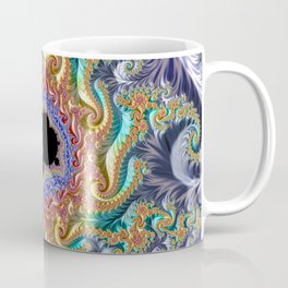 Colorful Slopes Mandelbrot Fractal Coffee Mug