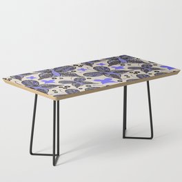 Butterfly Intricacies – Indigo Coffee Table