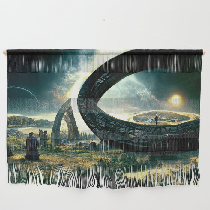 Through the Portal Wall Hanging