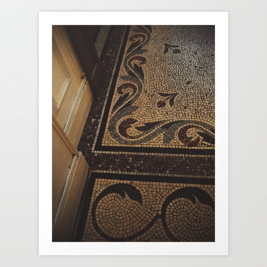 A saturday afternoon, rue de Paradis. Art Print