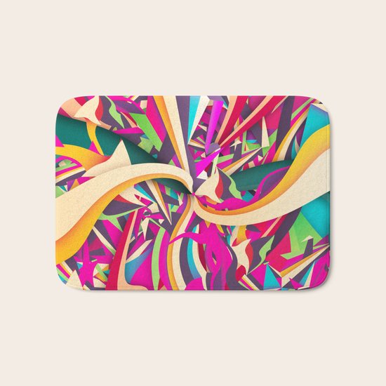 Explosion #2 Bath Mat