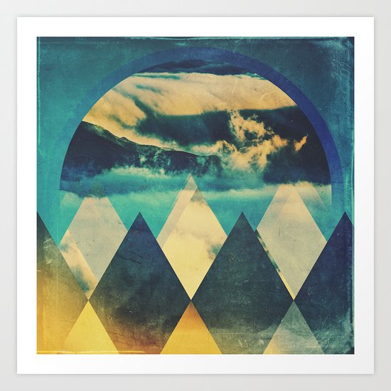 Fractions B11 Art Print