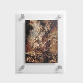 The Fall of the Damned - Peter Paul Rubens 1620 Floating Acrylic Print