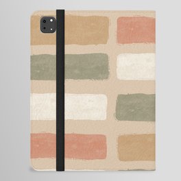 hampton painted blocks multi 1 iPad Folio Case