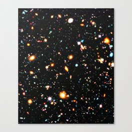 Hubble Extreme Deep Field High Resolution Canvas Print