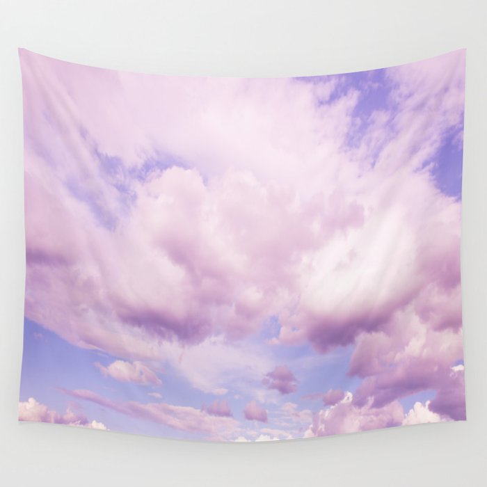 Pink cloud best sale tapestry