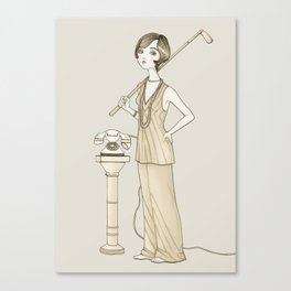 The Great Gatsby - Movies & Outfits Canvas Print