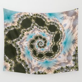 tropical oasis v2 Wall Tapestry