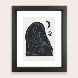 Luna Framed Art Print