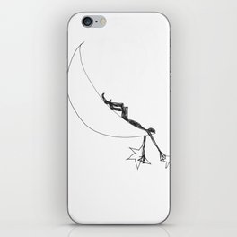 Relaxing in the Crescent Moon iPhone Skin
