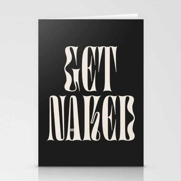 Get Naked: Night Edition Stationery Cards
