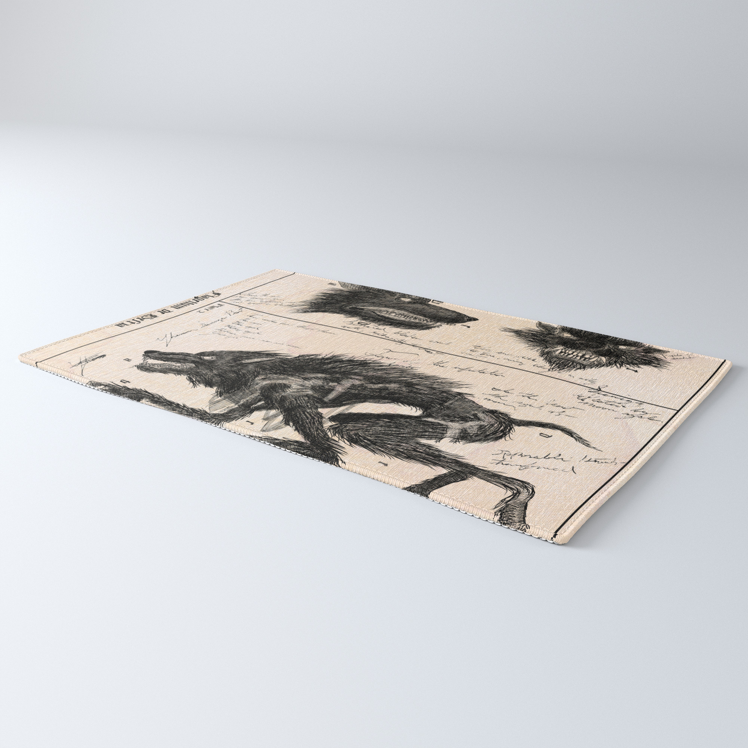 Flegellum De Bestia Scourge Beast Rug By Trebaolofarabia