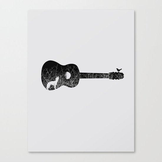 Night sounds Canvas Print
