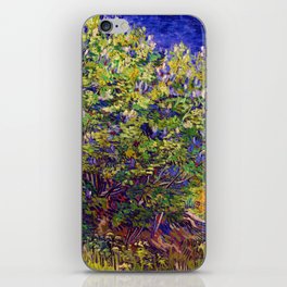 Vincent van Gogh "Lilac Bush" iPhone Skin