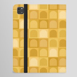 Checkered Arch Pattern VII iPad Folio Case