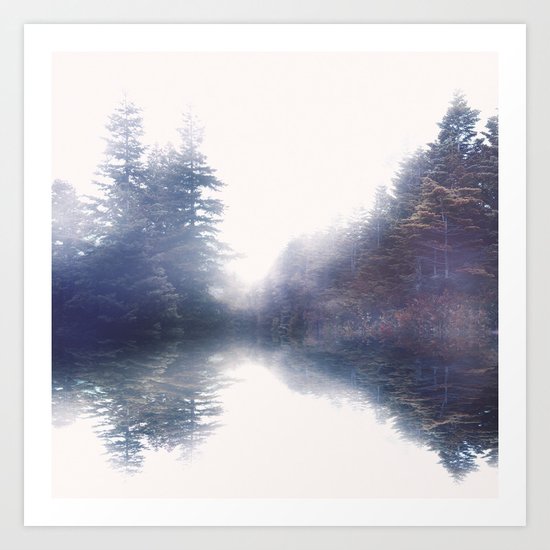 Serene reflections Art Print