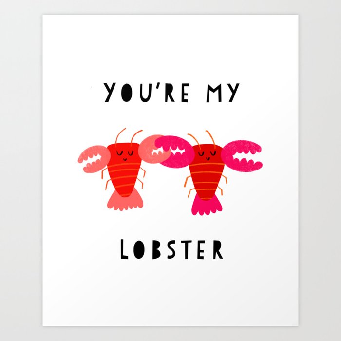 My Lobster Art Print