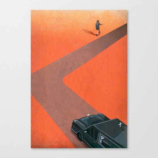Death of a Salesman .Arthur Miller. Canvas Print