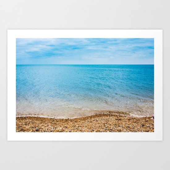 As Free As The Ocean Art Print