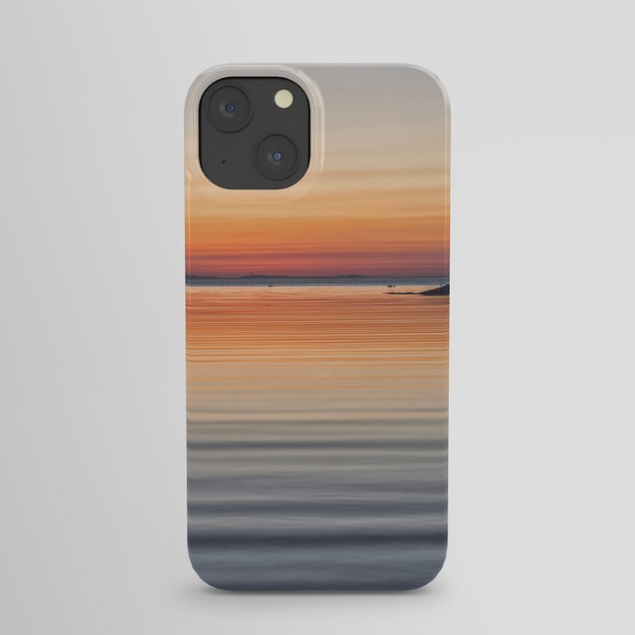 Ripples sea and sky iPhone Case
