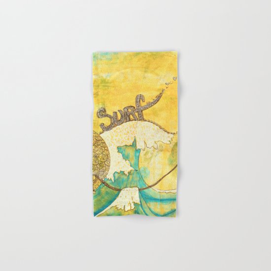 Surf avec la VIE Hand & Bath Towel