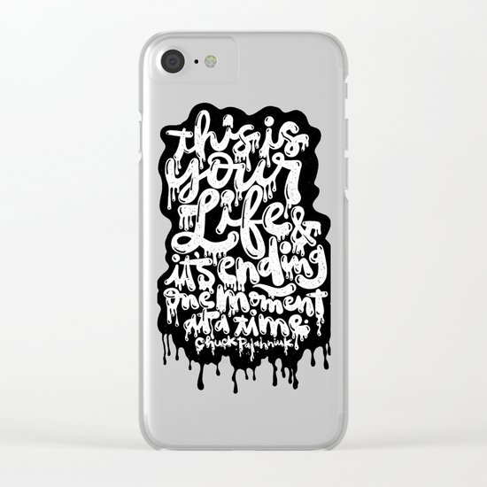 this is your life Clear iPhone Case
