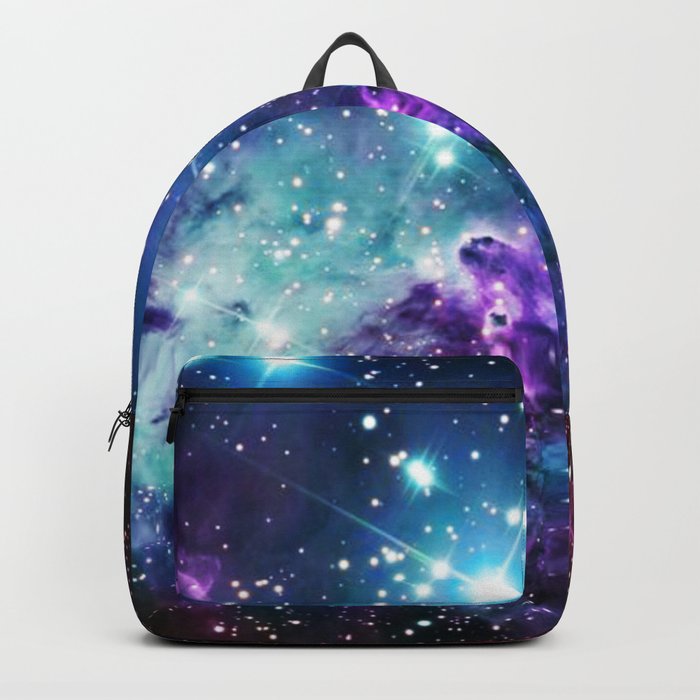 Fox Fur Nebula : Purple Teal Galaxy Backpack by Galaxy Dreams Designs ...