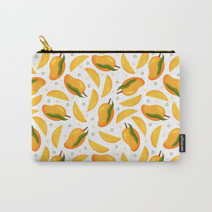 Colorful pattern of ripe mangoes Carry-All Pouch