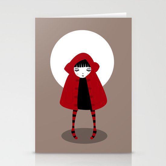 Little Red Riding Hood Stationery Cards