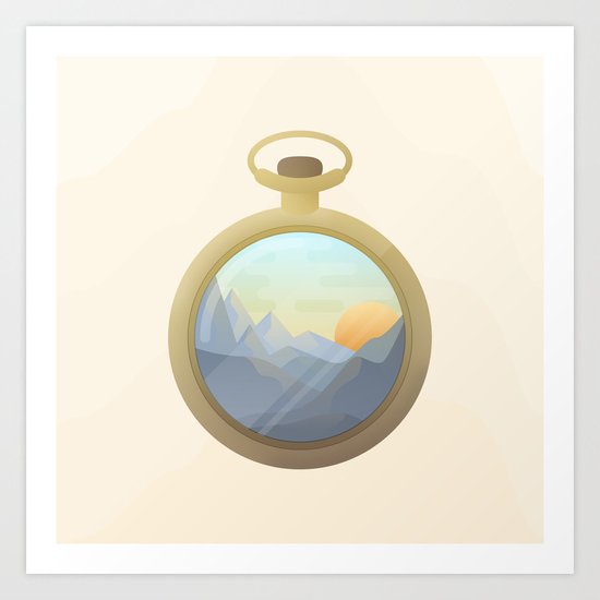 Dawning on me Art Print