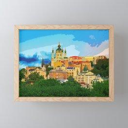 Kiev: A City of Elegant Designs and Timeless Traditions Framed Mini Art Print