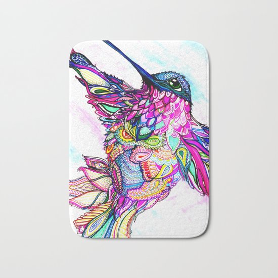 Illusion Fantasy in Flight Bath Mat