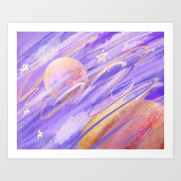 Space Dreams Art Print