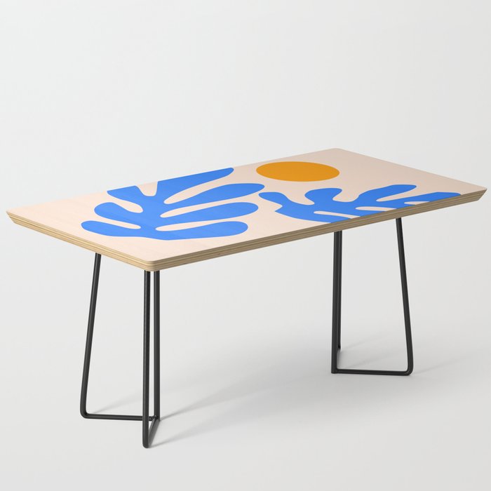 Henri Matisse - Leaves - Blue Coffee Table