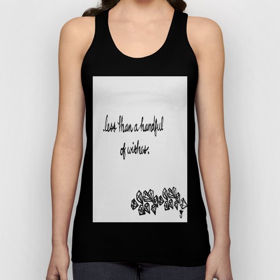 Less Than a Handful of Wishes Unisex Tank Top