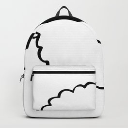 Cute Sheep Doodle Backpack