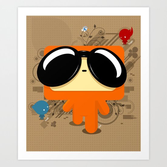 Sunny day Art Print