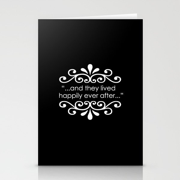 They Lived Happily Ever After Stationery Cards