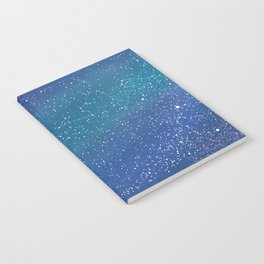 Colored Star Map Notebook