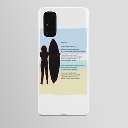 Surfer Girl Android Case