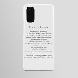 Serenity Prayer  Android Case