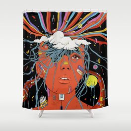 The Other Side of Rain Shower Curtain