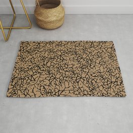 Elephant Print_Caramel Rug