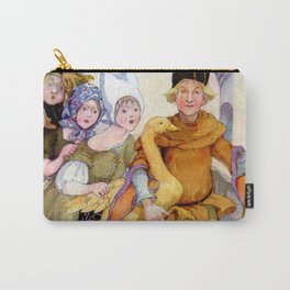 “The Golden Goose” by Anne Anderson Carry-All Pouch
