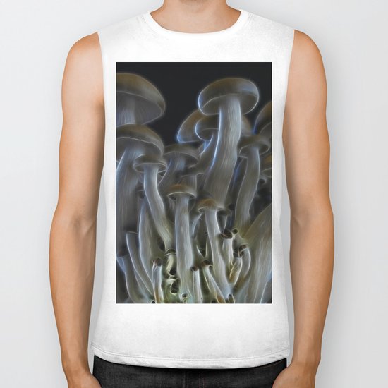 Magic Mushrooms Biker Tank