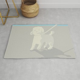 RICH BITCH Rug | Dogs, Rich, Minimalism, Pets, Graphic, Art, Simple, Clena, Drawing, Digital 