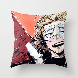 Hawks Artwork Throw Pillow