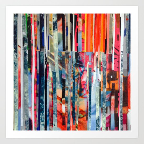 STRIPES 23 Art Print