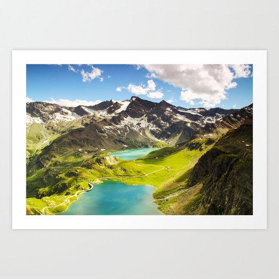 Move Mountains Art Print