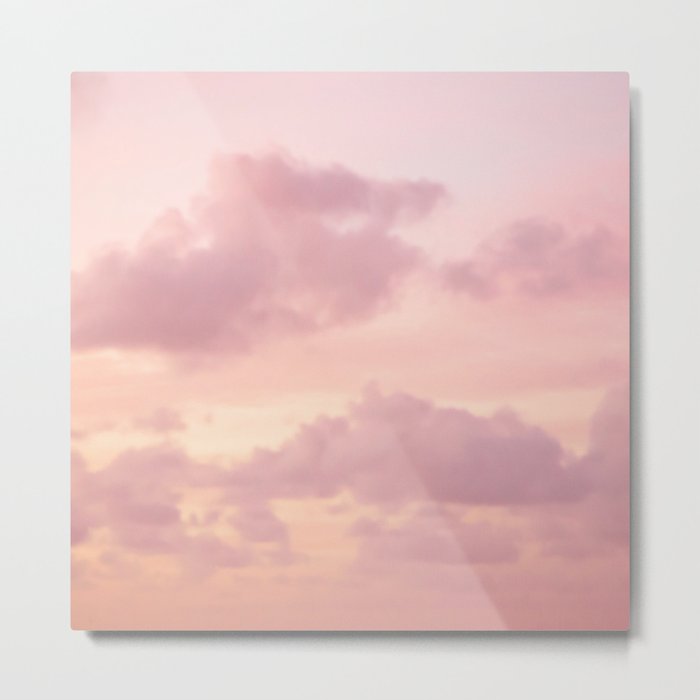 Pink Clouds Metal Print